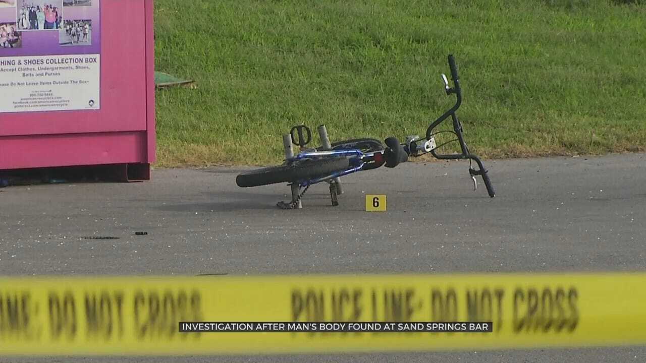 Bicyclists Find Man's Body In Sand Springs Parking Lot