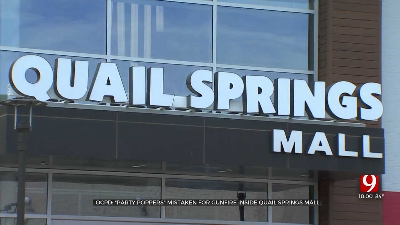 OCPD: 'Party Poppers' Mistaken For Gunfire Inside Quail Springs Mall