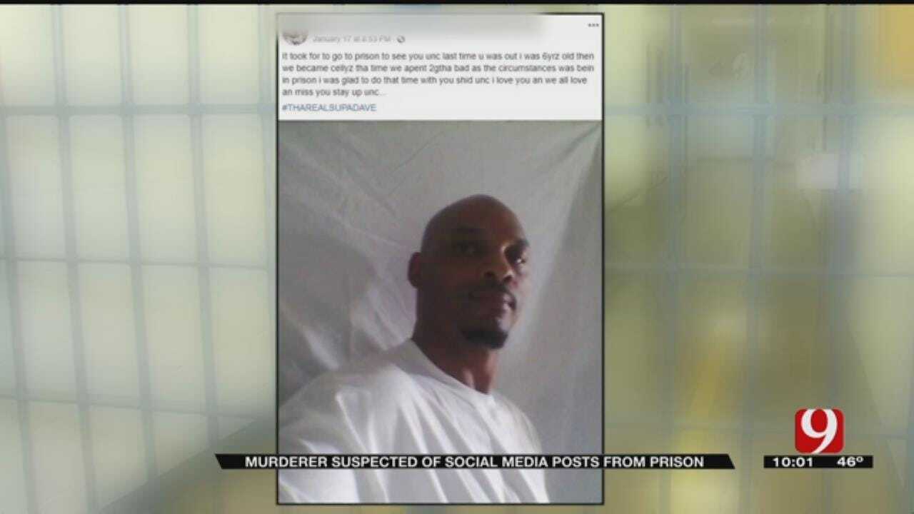 Oklahoma Murderer Suspected Of Social Media Posts From Prison