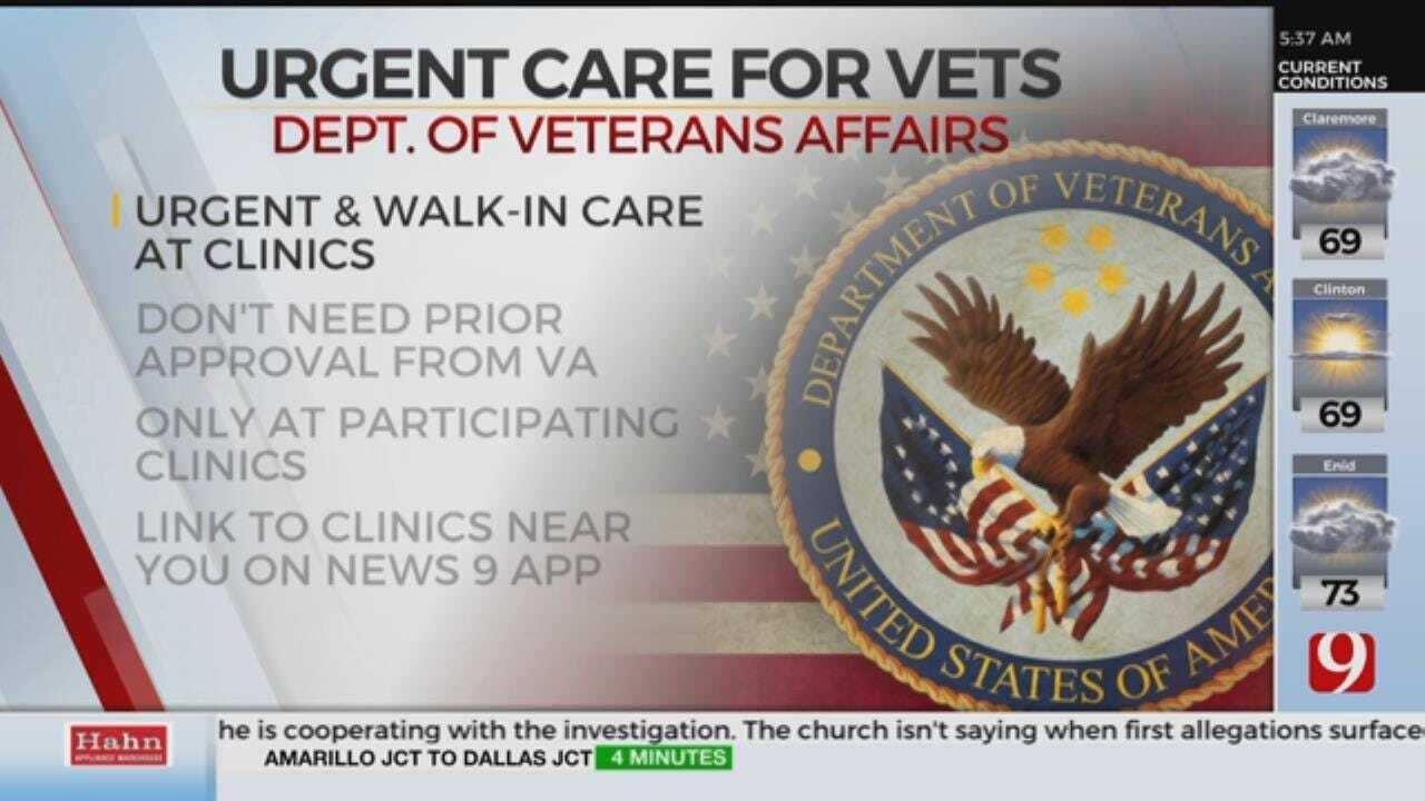 Urgent Care Benefit Now Provided For Oklahoma Veterans