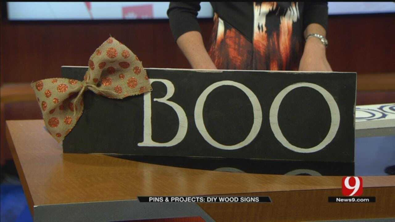 Pins & Projects: DIY Wood Signs