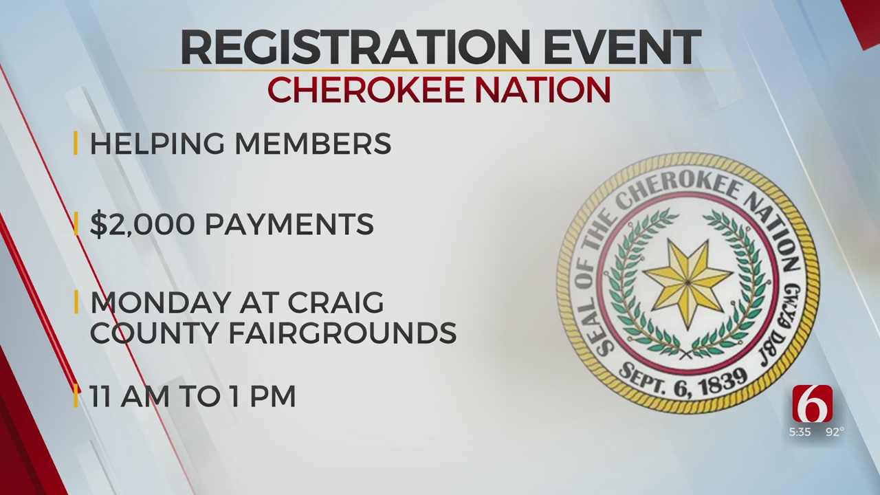Cherokee Nation Will Host Registration Event For COVID-19 Assistance