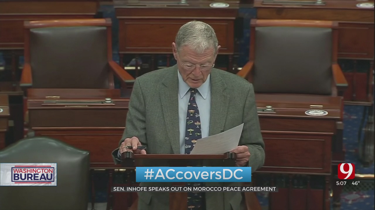 Sen. Inhofe Speaks Out On Morocco Peace Agreement