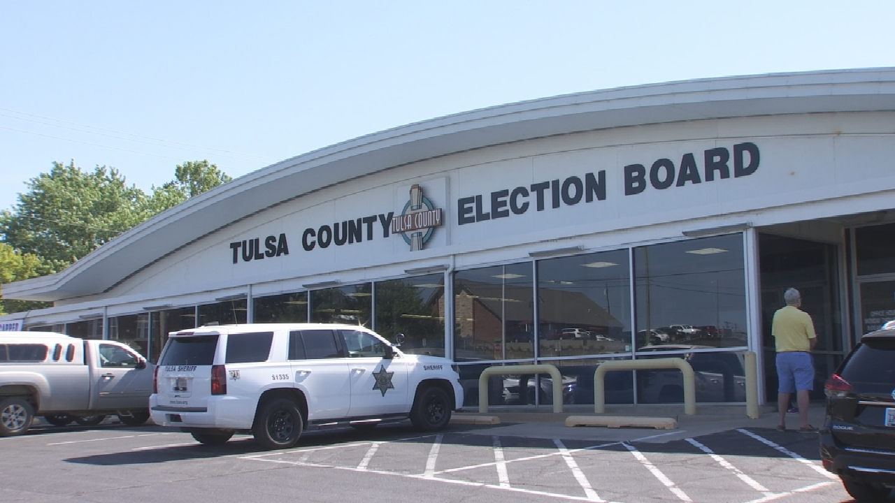 Oklahoma Polling Places Employ New COVID-19 Safety Measures
