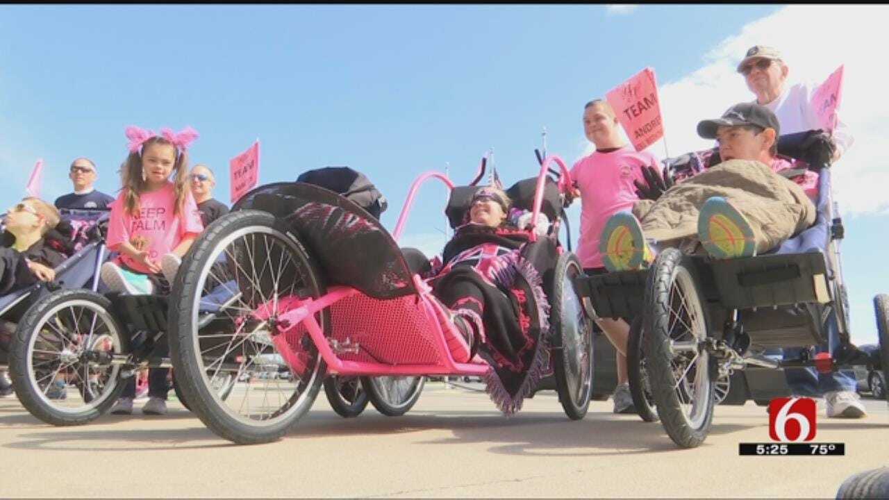 Oklahoma Volunteers Share Gift Of Running With Disabled Friends