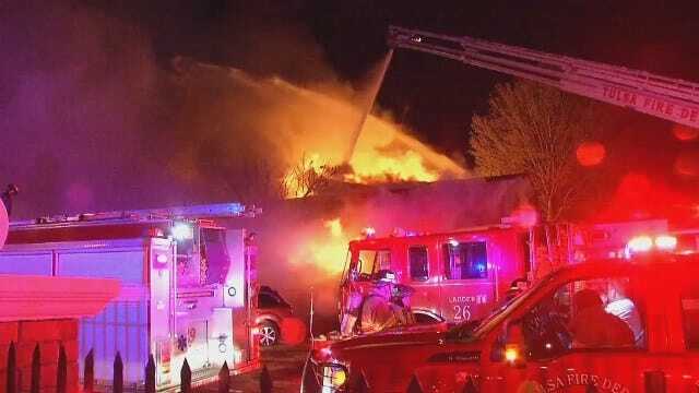 WEB EXTRA: Video From Scene Of Royal Arms Apartment Complex Fire
