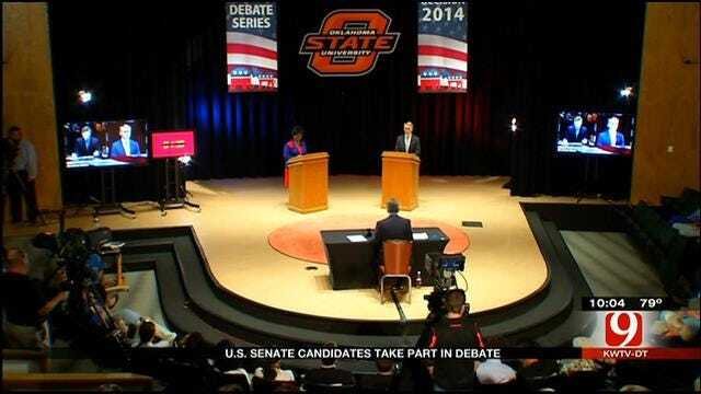 Oklahoma US Senate Candidates Spar In Debate