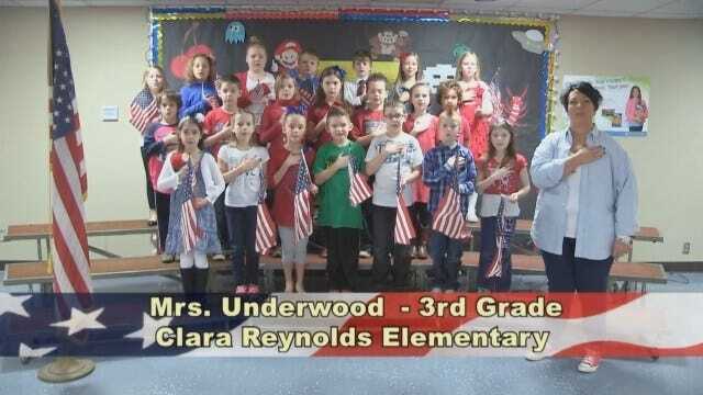 Mrs. Underwood's 3rd Grade Class At Clara Reynolds Elementary School