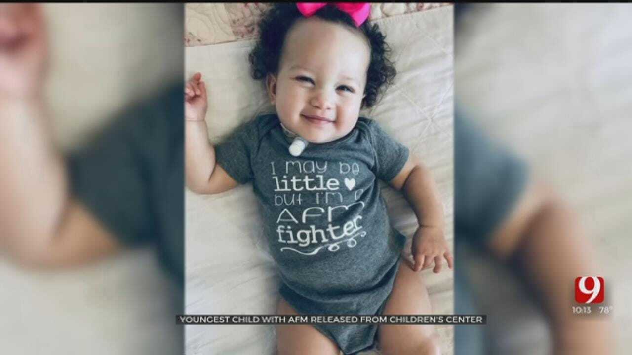 Youngest AFM Patient On Record Heads Home In Oklahoma