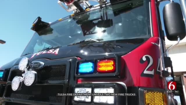 2 Tulsa Fire Stations Get New Firetrucks