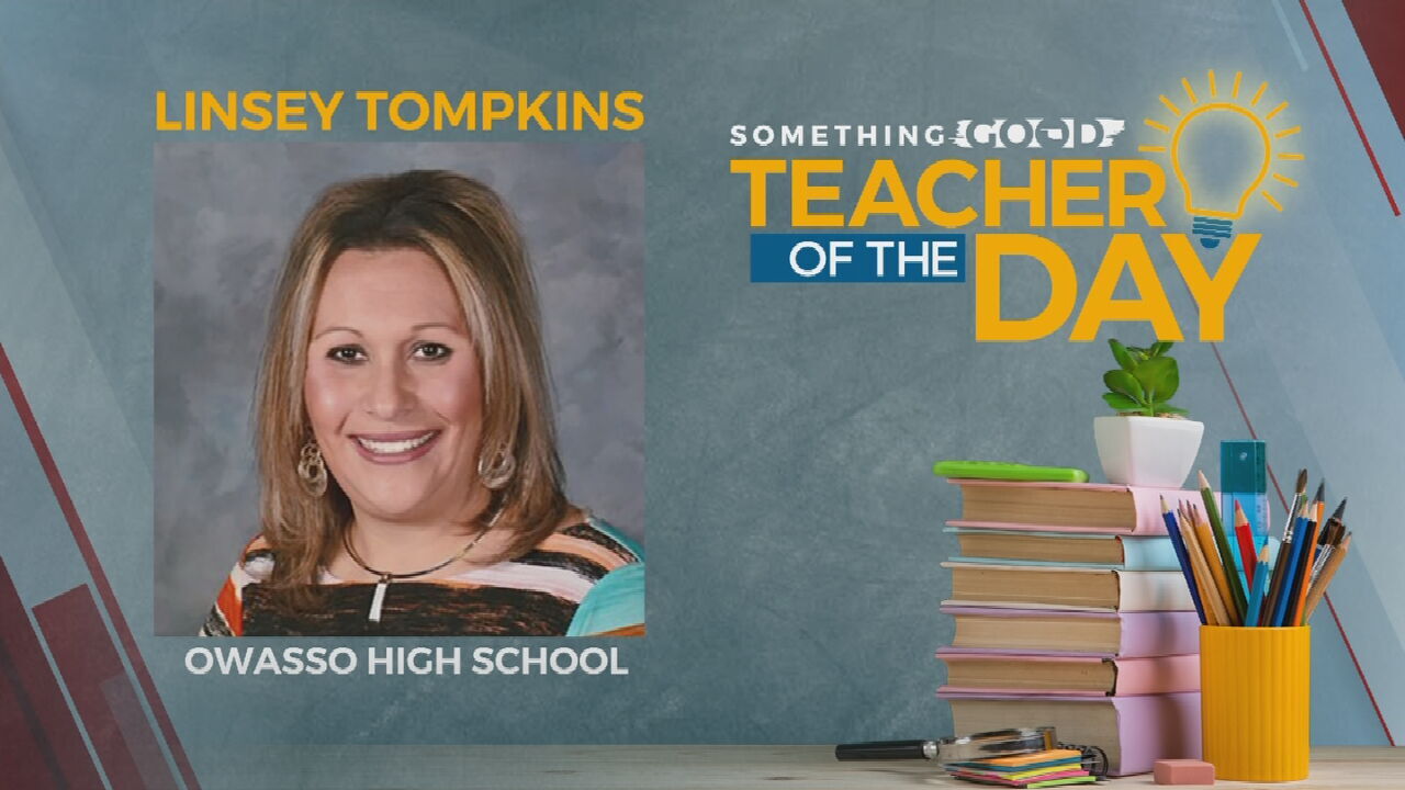 Teacher Of The Day: Linsey Tompkins