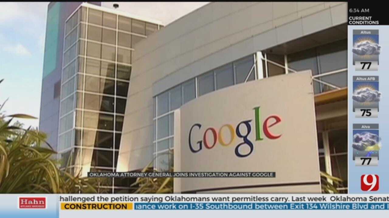 Oklahoma Joins Nationwide Probe Into Google