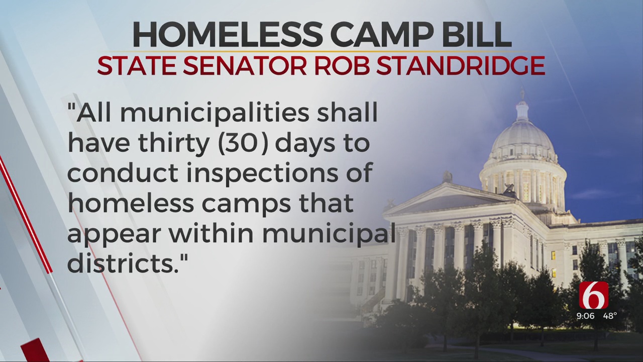 State Lawmaker Files Homeless Camp Bill
