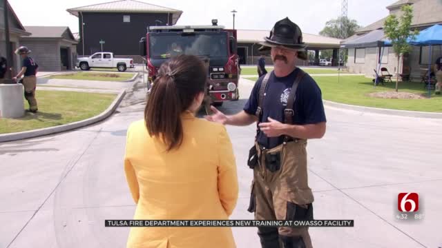 Tulsa Fire Rescue Training In Owasso