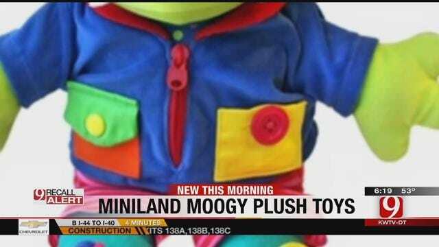 Recall Alert: Cradle 'n Swings, Moogy Plush Toys, Pickups