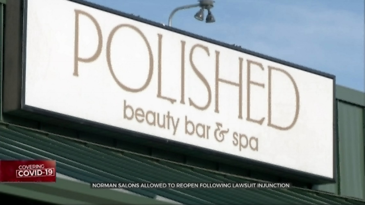 Norman Salons Allowed To Reopen Following Lawsuit 