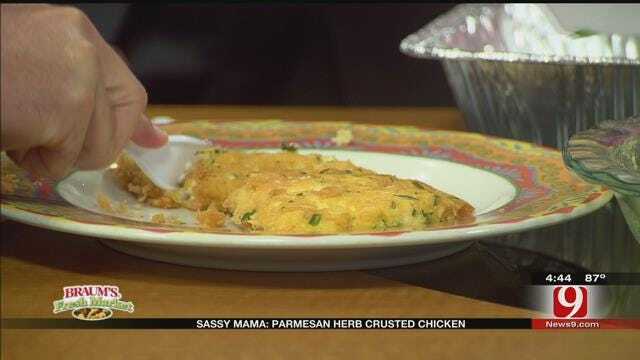 Sassy Mama: Parmesan Herb Crusted Chicken