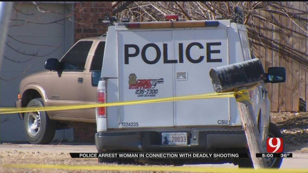 Police Arrest Girlfriend In NE OKC Deadly Shooting