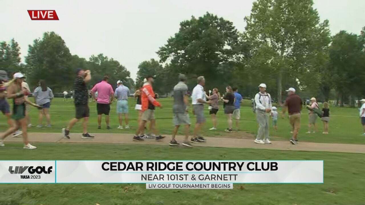 LIV Golf Tees Off At Cedar Ridge Country Club