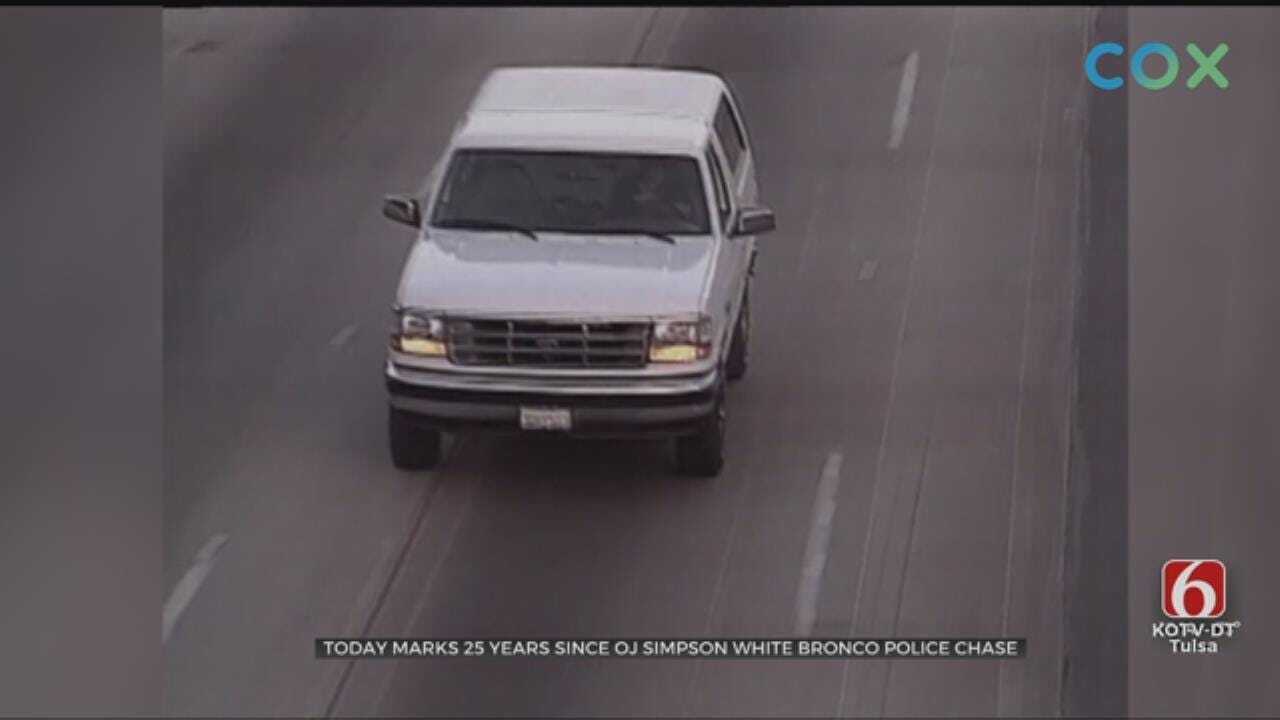 O.J. Gets Attention On Twitter 25 Years After Iconic Bronco Chase