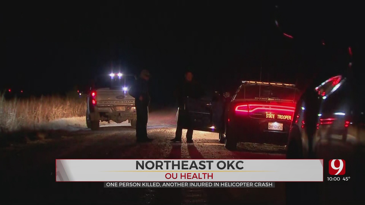 OHP: 1 Dead, 1 Taken To Hospital After Helicopter Crash In Noble County