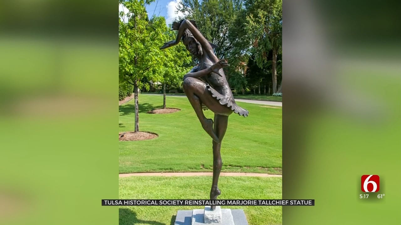 Statue Of Marjorie Tallchief To Return To Tulsa Historical Society In 2023
