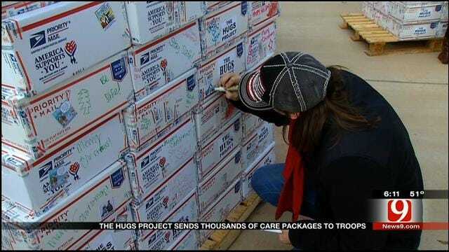 The Hugs Project Sends Care Packages To Troops