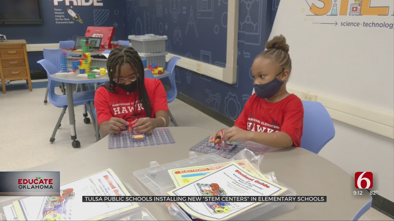 47 STEM Centers Coming To Tulsa Elementary Schools 