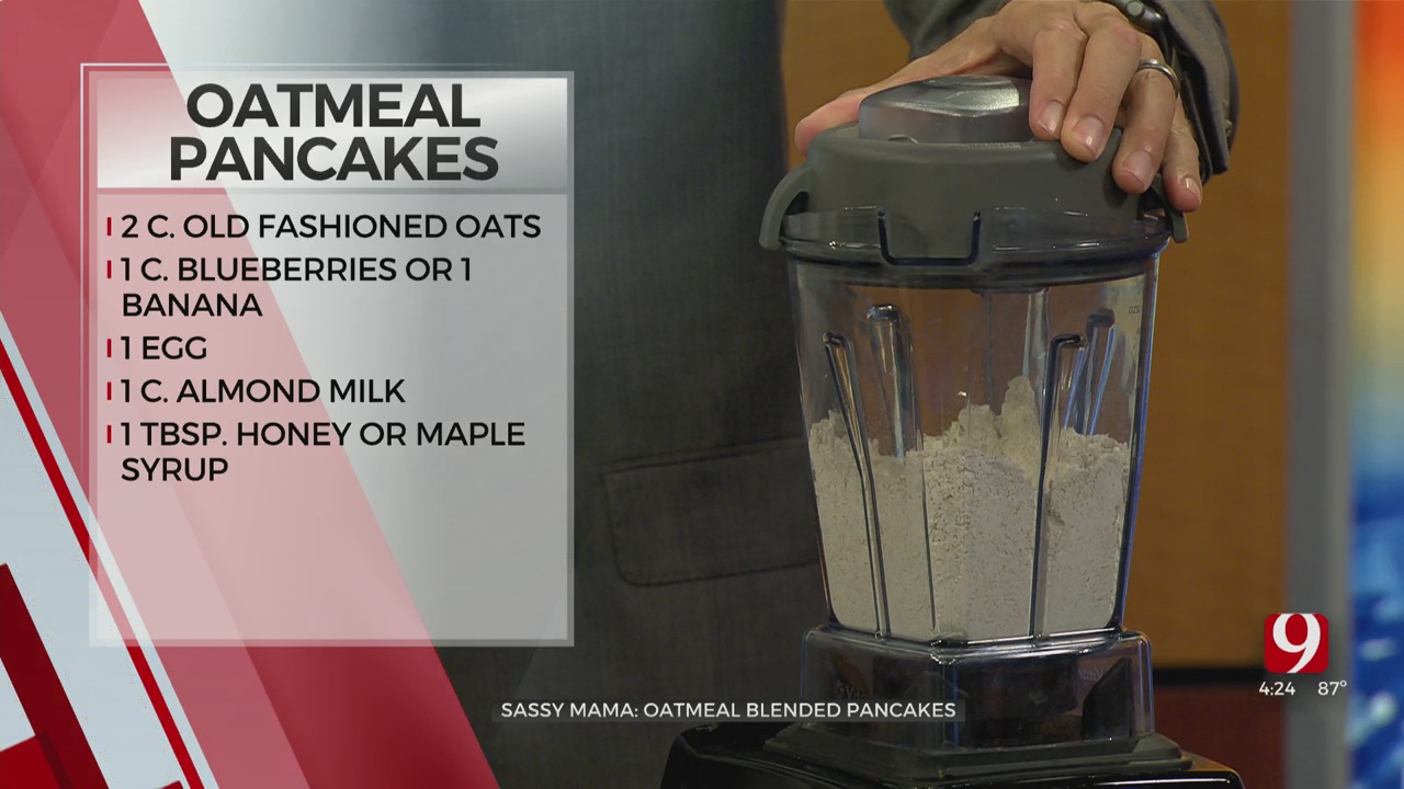Oatmeal Blender Pancakes