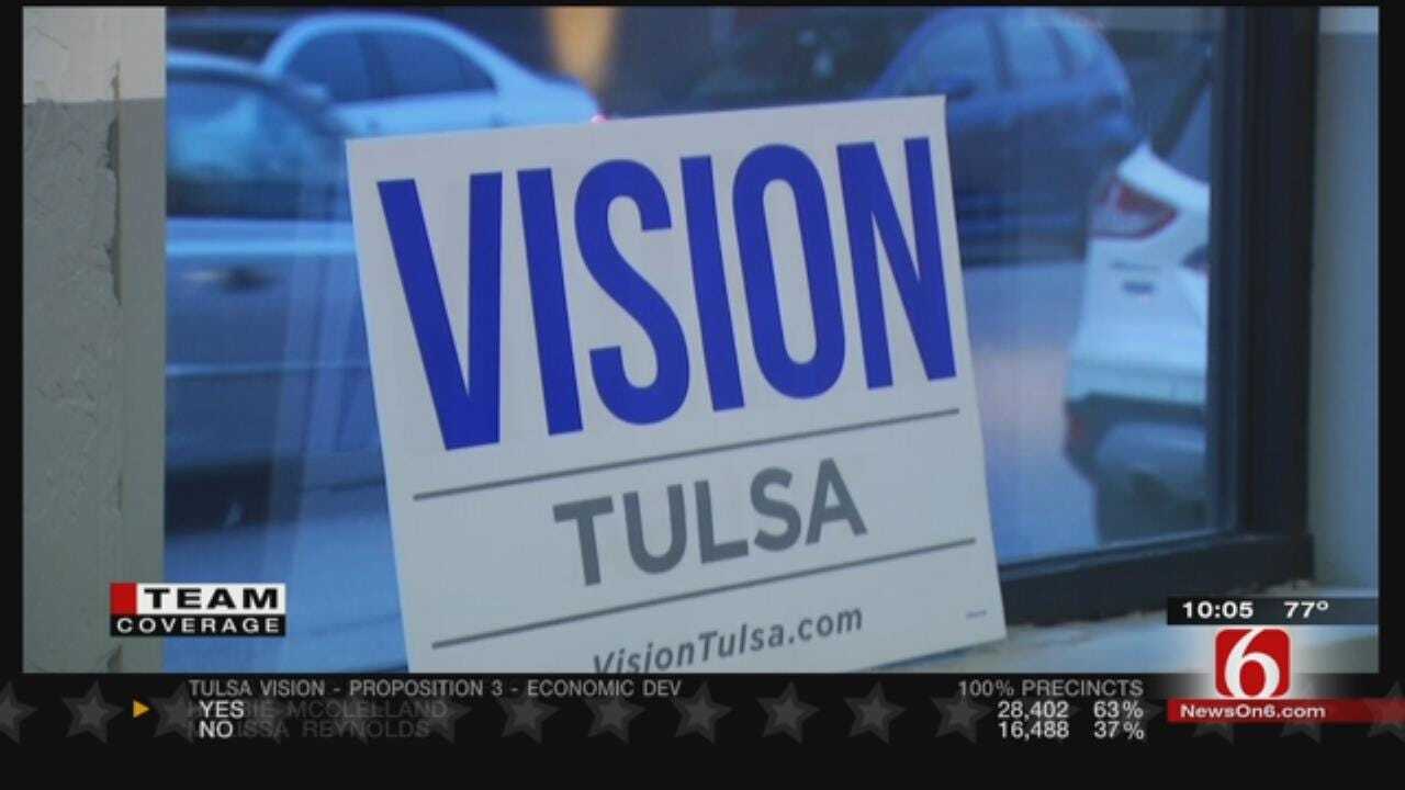 Tulsa County, Municipalities Approve All Vision Sales Tax Propositions