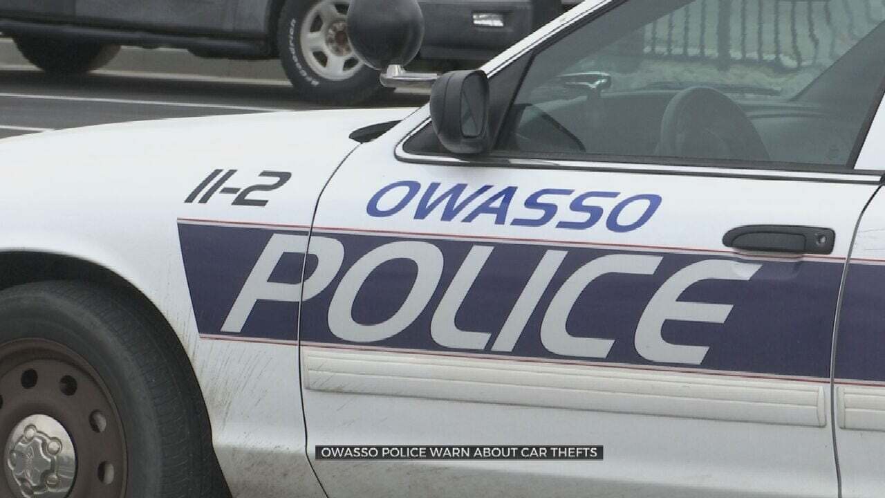 Owasso Police Warn Of Increase In Car Thefts 
