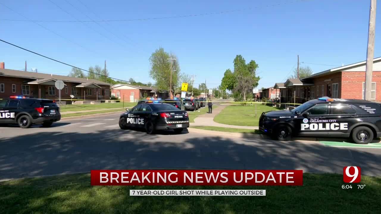7-Year-Old Shot In SW OKC Expected To Survive