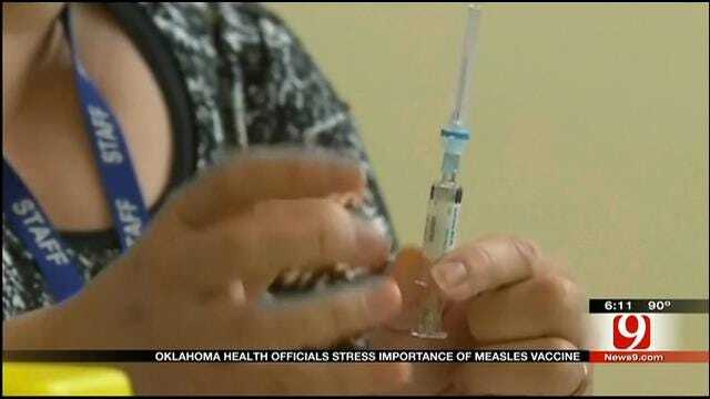 Oklahoma Health Officials Stress Importance Of Measles Vaccine