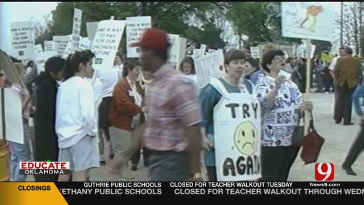 A Look Back At The 1990 Teacher Strike In Oklahoma