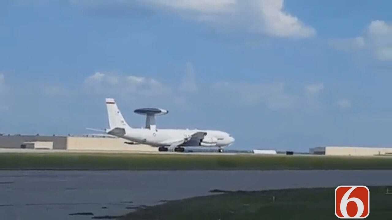 AWACS Touch-And-Go At TIA