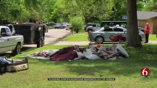 Flooding Forces Muskogee Residents Out Of Homes