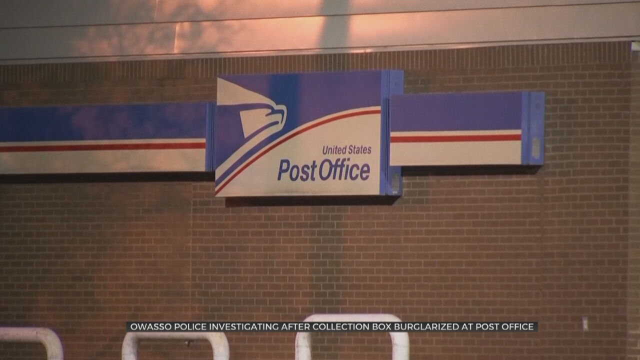 Owasso Police Investigate After Collection Box Burglarized At Post Office 