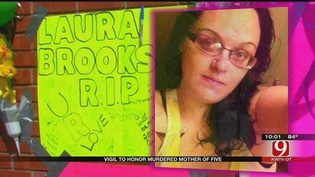 Family Holds Vigil To Honor Laura Brooks, Murdered Mother Of 5