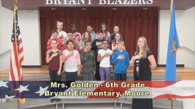Mrs. Golden's 6th Grade Class At Bryant Elementary