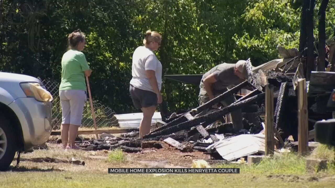 Mobile Home Explosion Kills Henryetta Couple