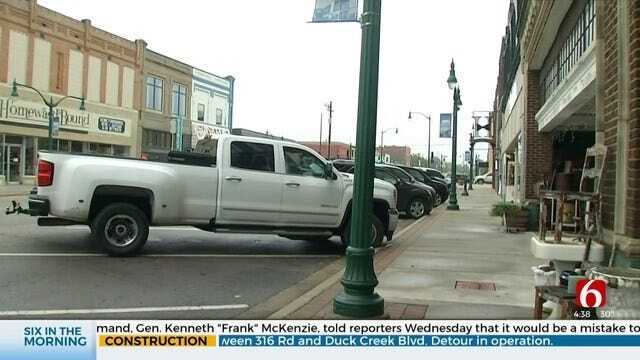 Claremore Begins Work To Make Downtown More Pedestrian Friendly