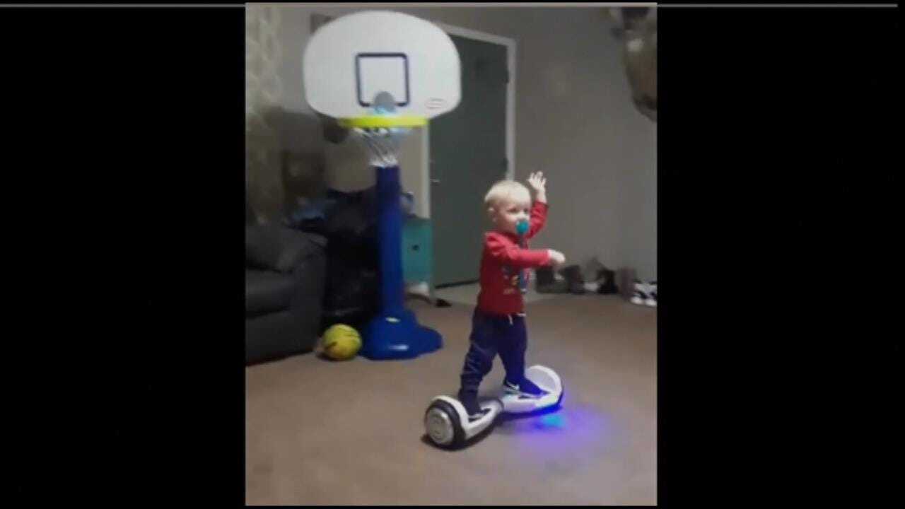 Oklahoma Toddler Rides Hoverboard Like A Boss