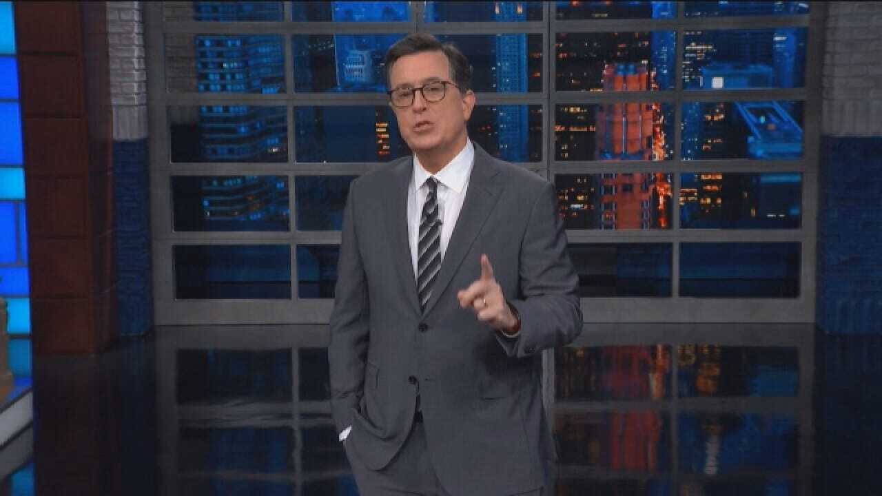 Stephen Colbert Talks Government Shutdown, State Of The Union On 'The Late Show'