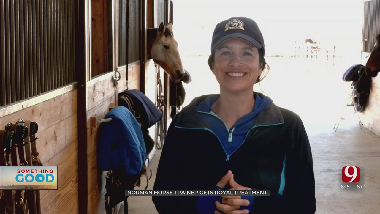 Something Good: Norman Horse Trainer Gets On Royalty's Radar