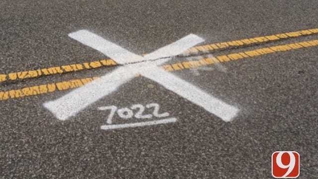 Survey Markings For New Turnpike Concerning Residents