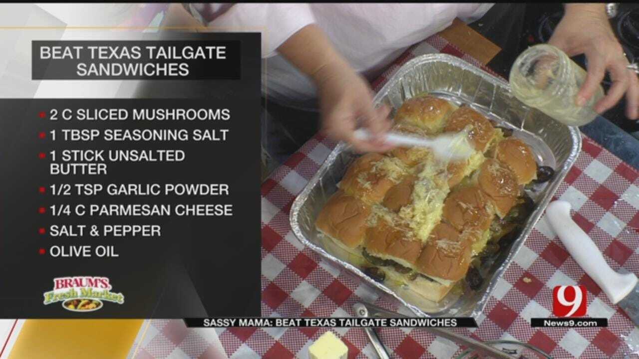 Beat Texas Tailgate Sandwiches
