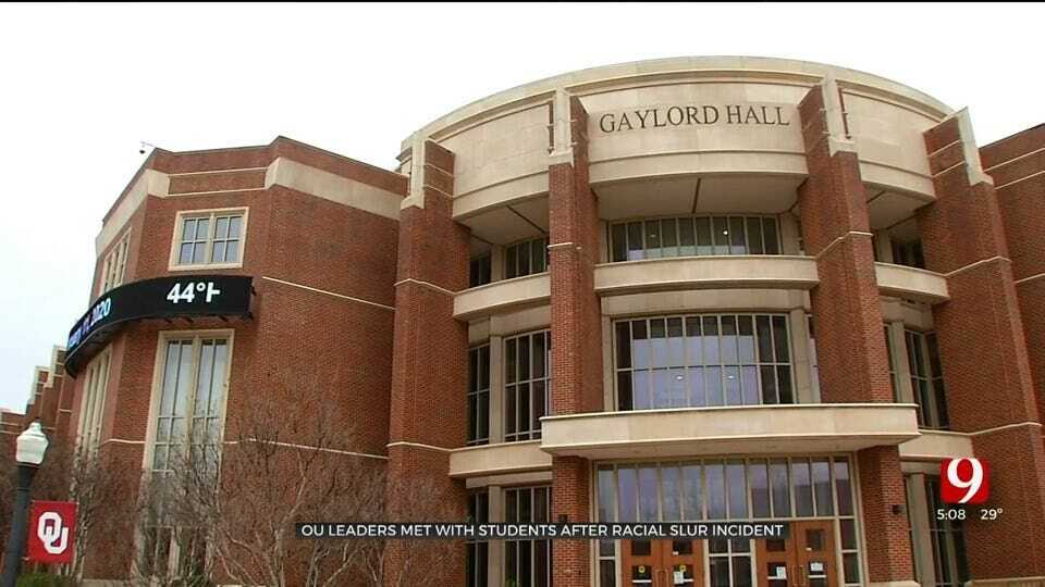 OU Leaders Meet With Students After Gaylord Professor Uses Racial Slur In Class