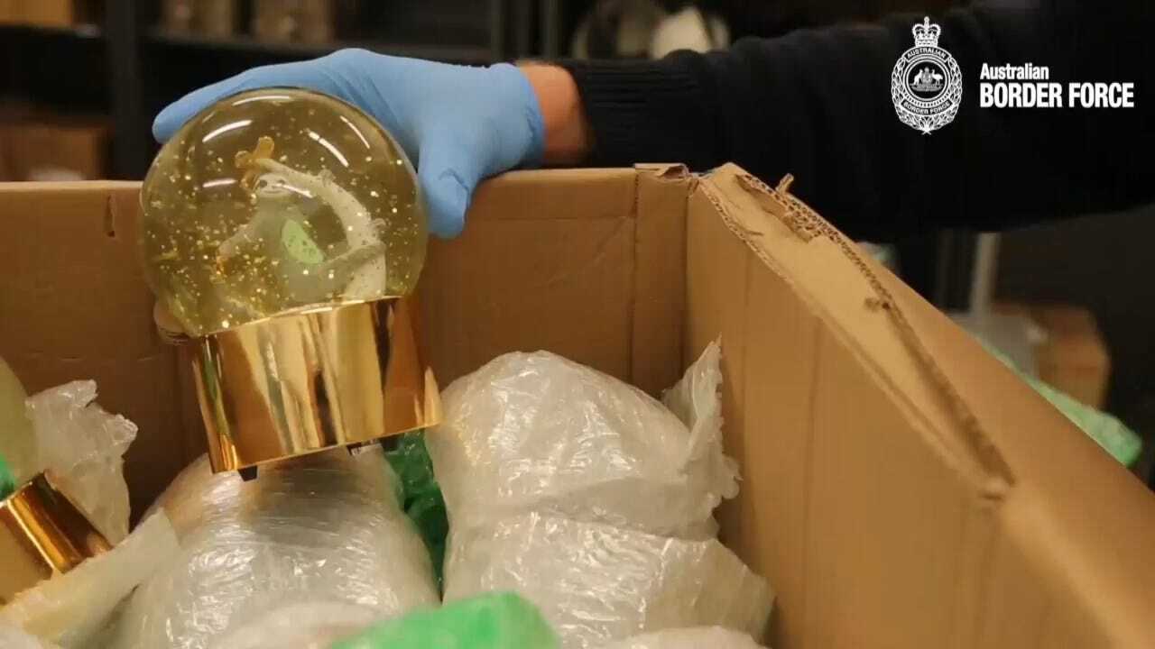 Australian Officials Find Drugs In Snow Globes