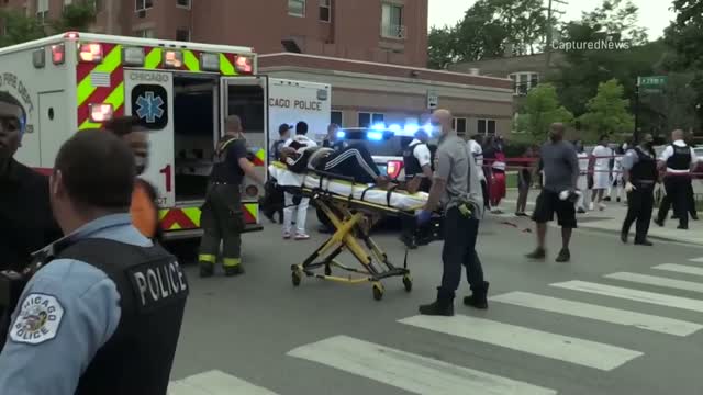 15 People Wounded In Shooting At Chicago Funeral Home