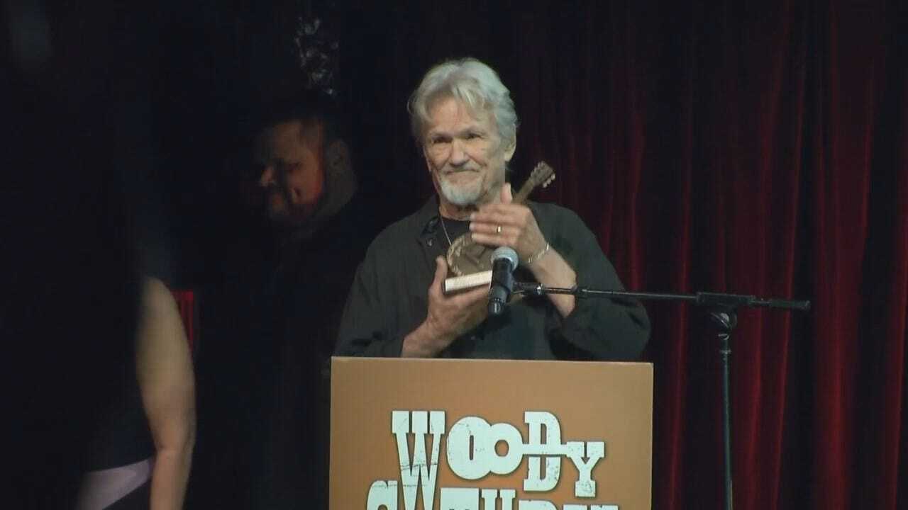Kris Kristofferson Honored With Woody Guthrie Prize At Cain's Ballroom